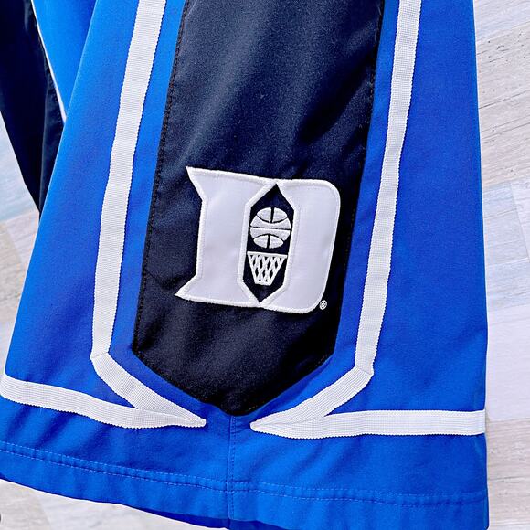 Duke University Blue Devils Basketball Shorts Nike Dri Fit Authentic Mens Small - Picture 3 of 6